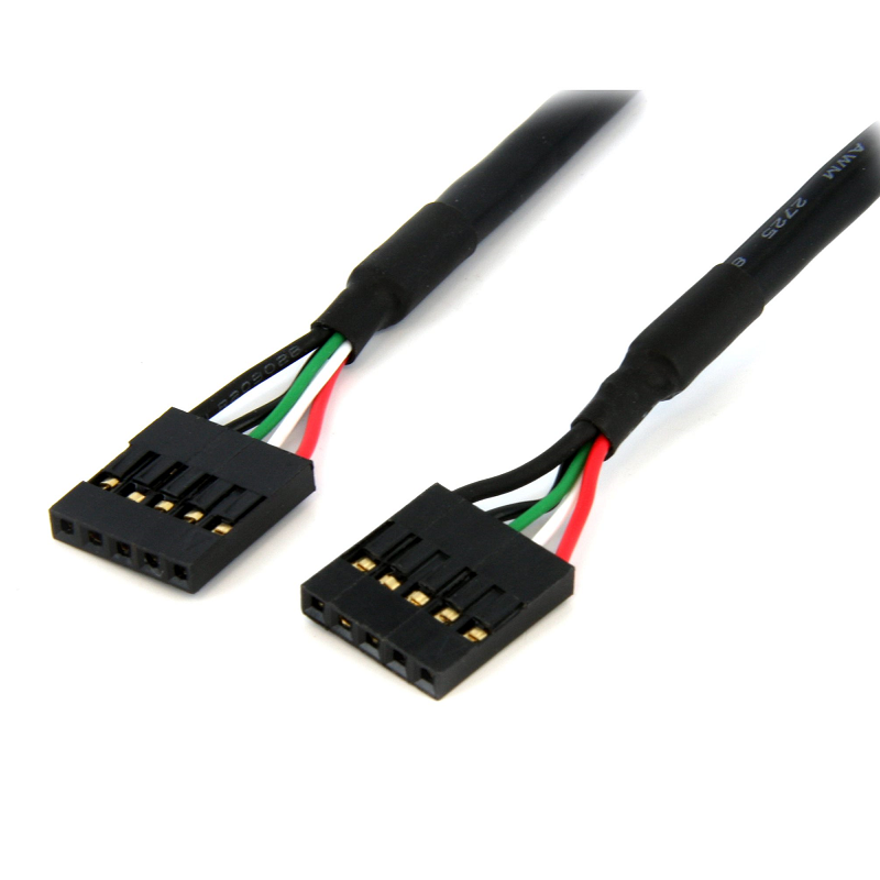 You Recently Viewed StarTech USBINT5PIN24 24in Internal 5 pin USB IDC Motherboard Header Cable F/F Image
